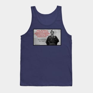 The Birth of Iai Jutsu Tank Top